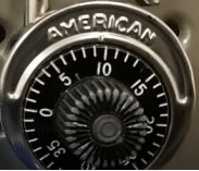 How to Open a Locker Using a Combination Lock
